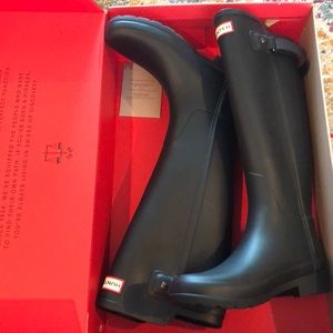 Hunter rain boots